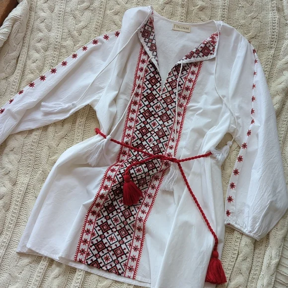 Talunka Susana Shirt  Dress Boho AS SEEN ON JAMIE KIDD - Picture 8 of 12